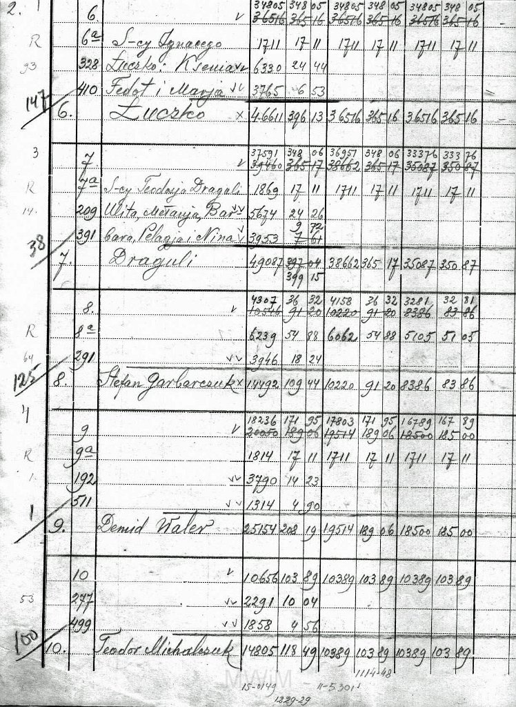 KKE 5966-3.jpg - Dok. Scalenie gruntów (częsciowa scany czarno-białe), Krupy, gmina Poddębice, powiat Łuck, 1934 r.